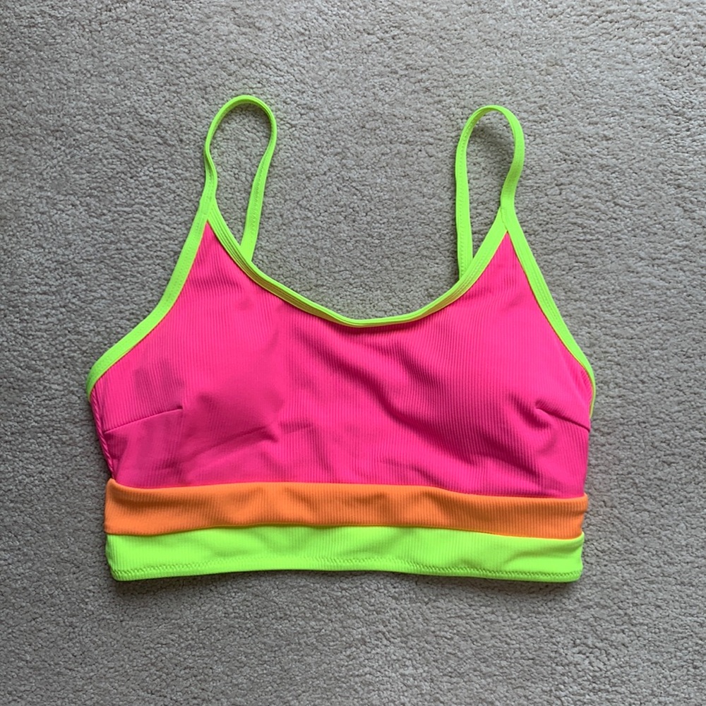 Popvil neon swim top